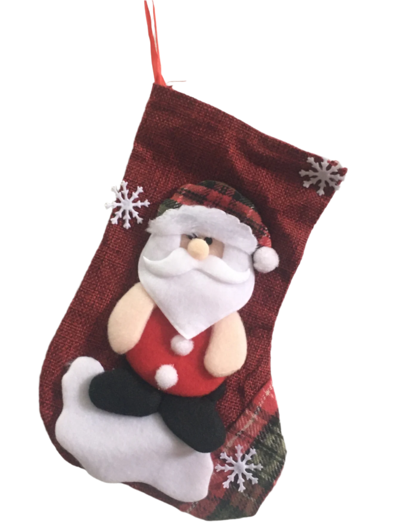 Santa Clause Christmas Stocking - Kiwi Kids Boutique