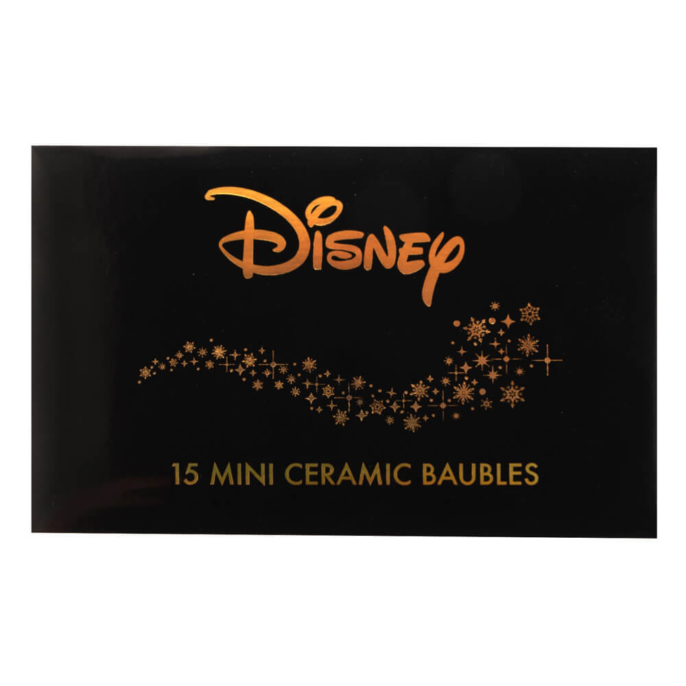 Disney Ceramic Mini Baubles - Set of 15 - Kiwi Kids Boutique