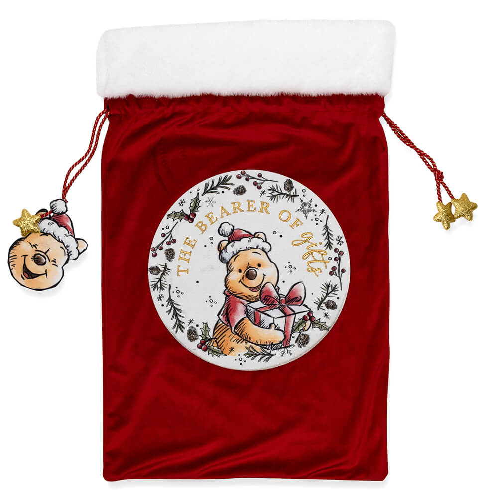 Winnie The Pooh Christmas Sack - Kiwi Kids Boutique