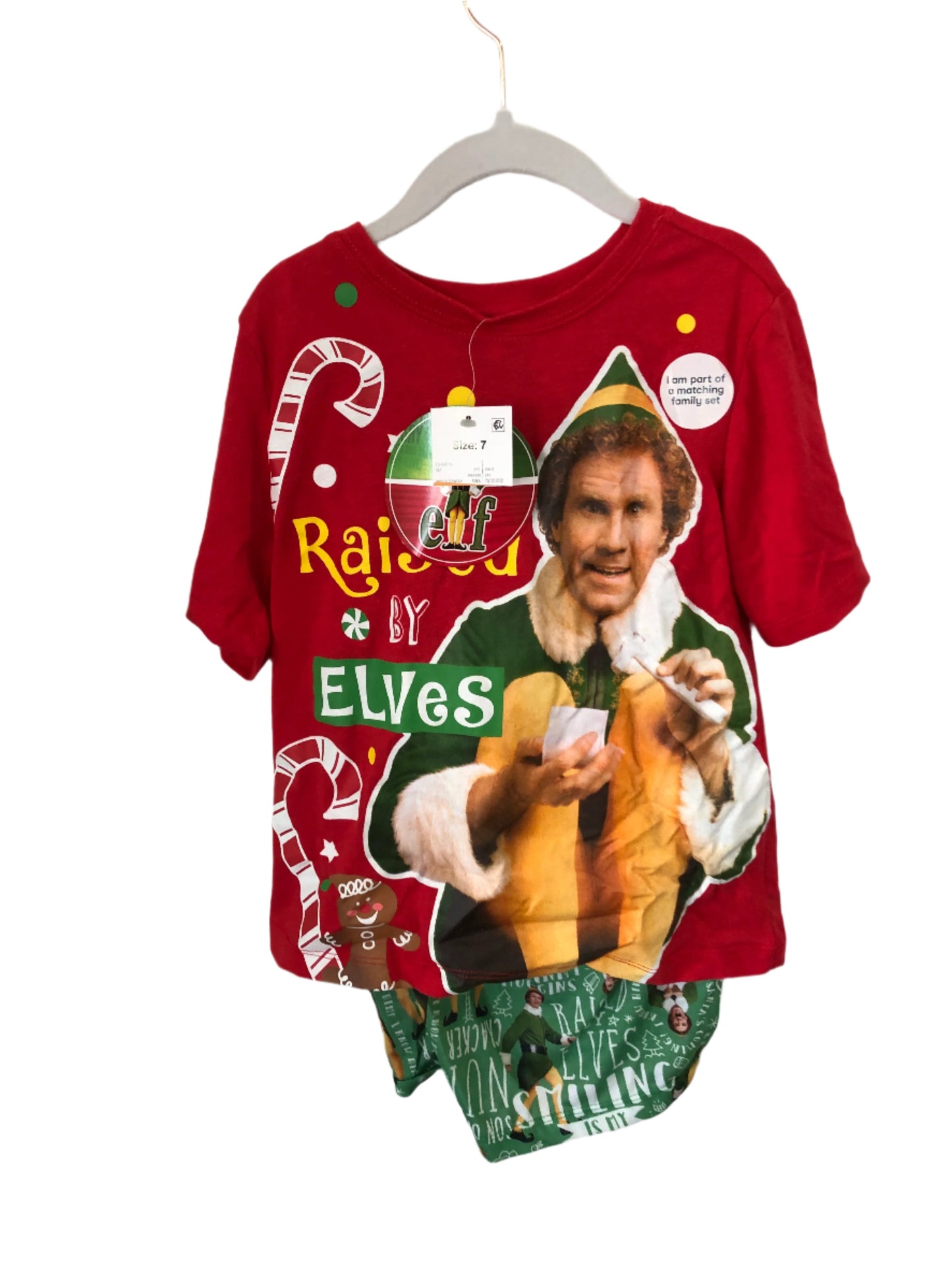 Raised by Elves Christmas Pajamas - Kiwi Kids Boutique