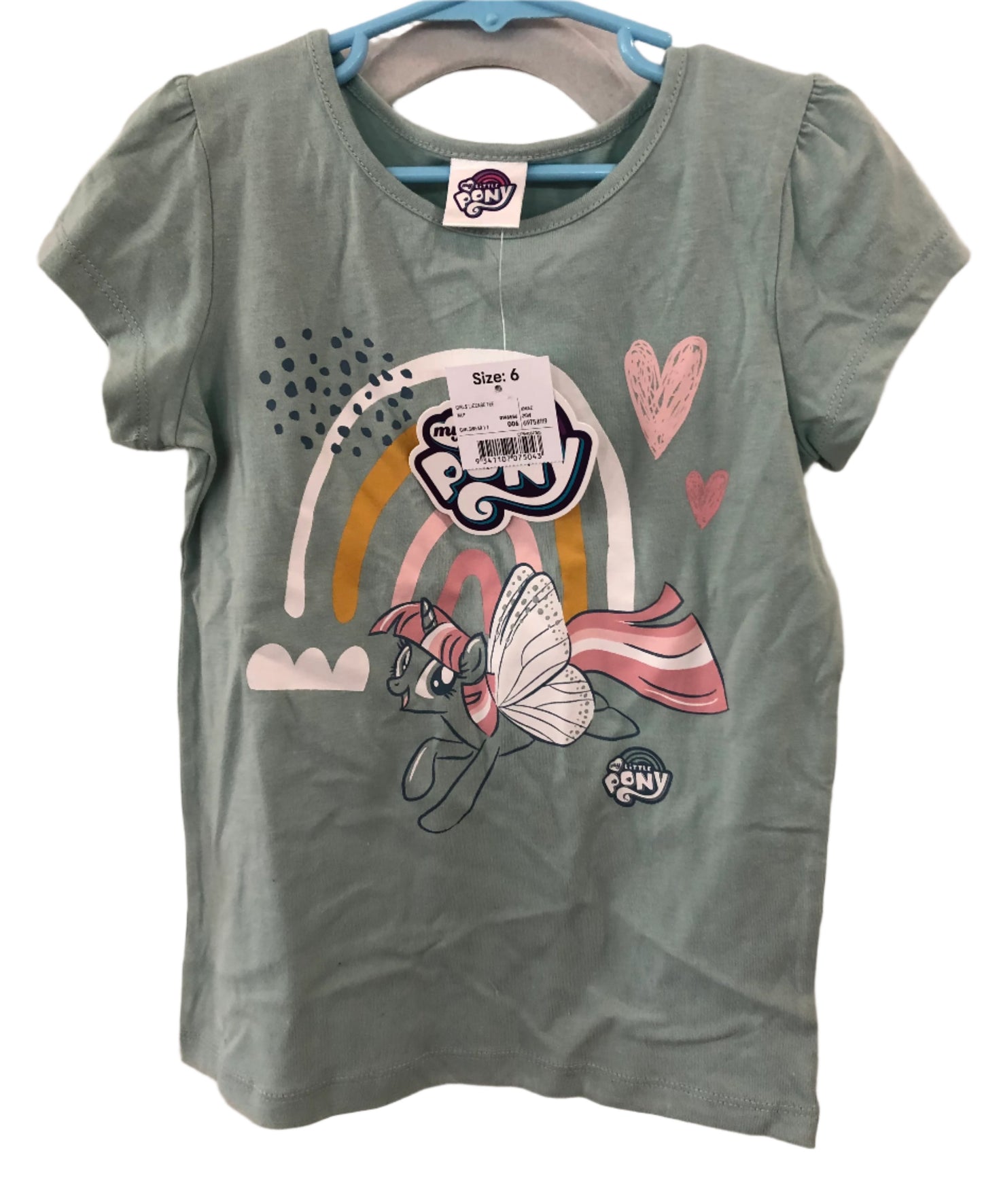 My Little Pony Rainbow T-Shirt Green - Kiwi Kids Boutique