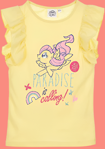 My Little Pony T-Shirt Yellow - Kiwi Kids Boutique