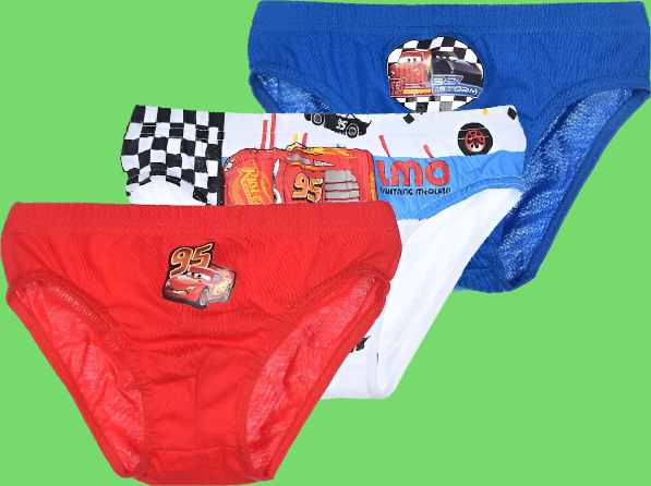 Cars 3 Pair of Briefs/Knickers - Kiwi Kids Boutique