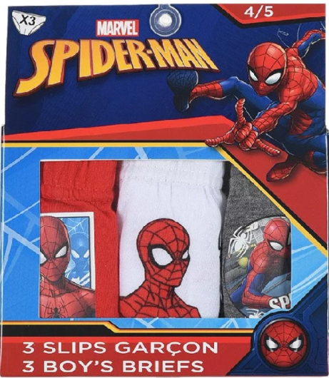 Spider-man 3 Pair of Briefs/Knickers - Kiwi Kids Boutique