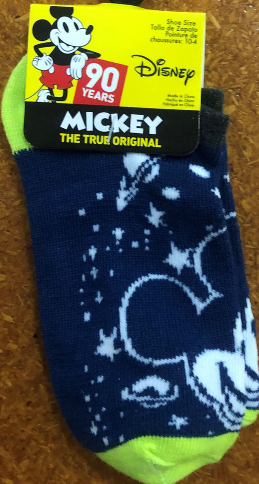 Mickey Mouse Socks 1 Pair Size 10-4 Shoe - Kiwi Kids Boutique