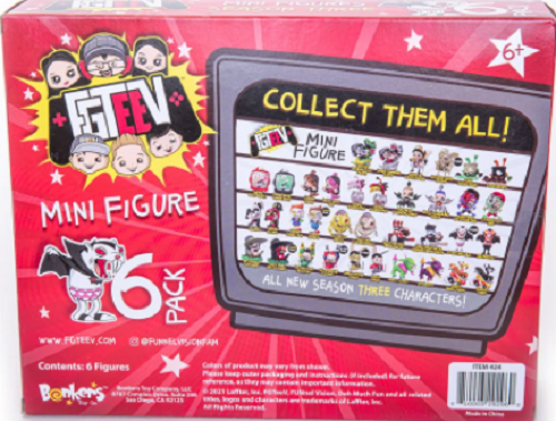 FGTeeV Mini Teev Figure Mystery 6 Pack S - Kiwi Kids Boutique