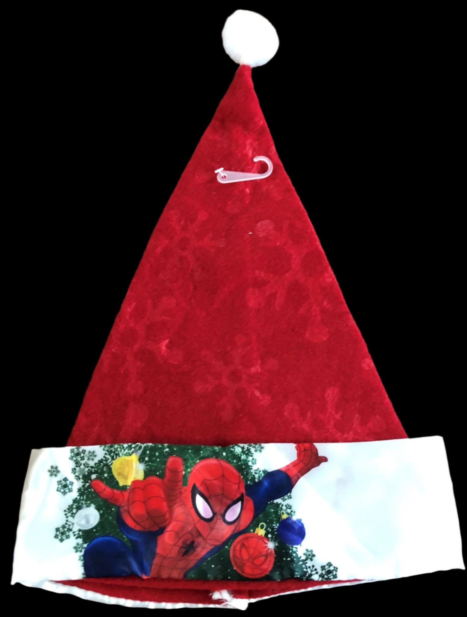 Spiderman Santa Hat -  Kiwi Kids Boutique