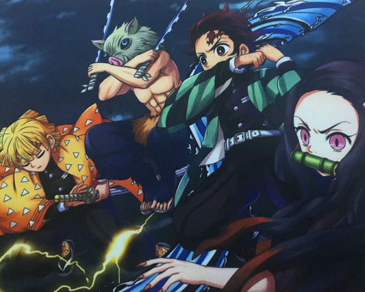 Anime Demon Slayer Characters Mouse Pad - Kiwi Kids Boutique