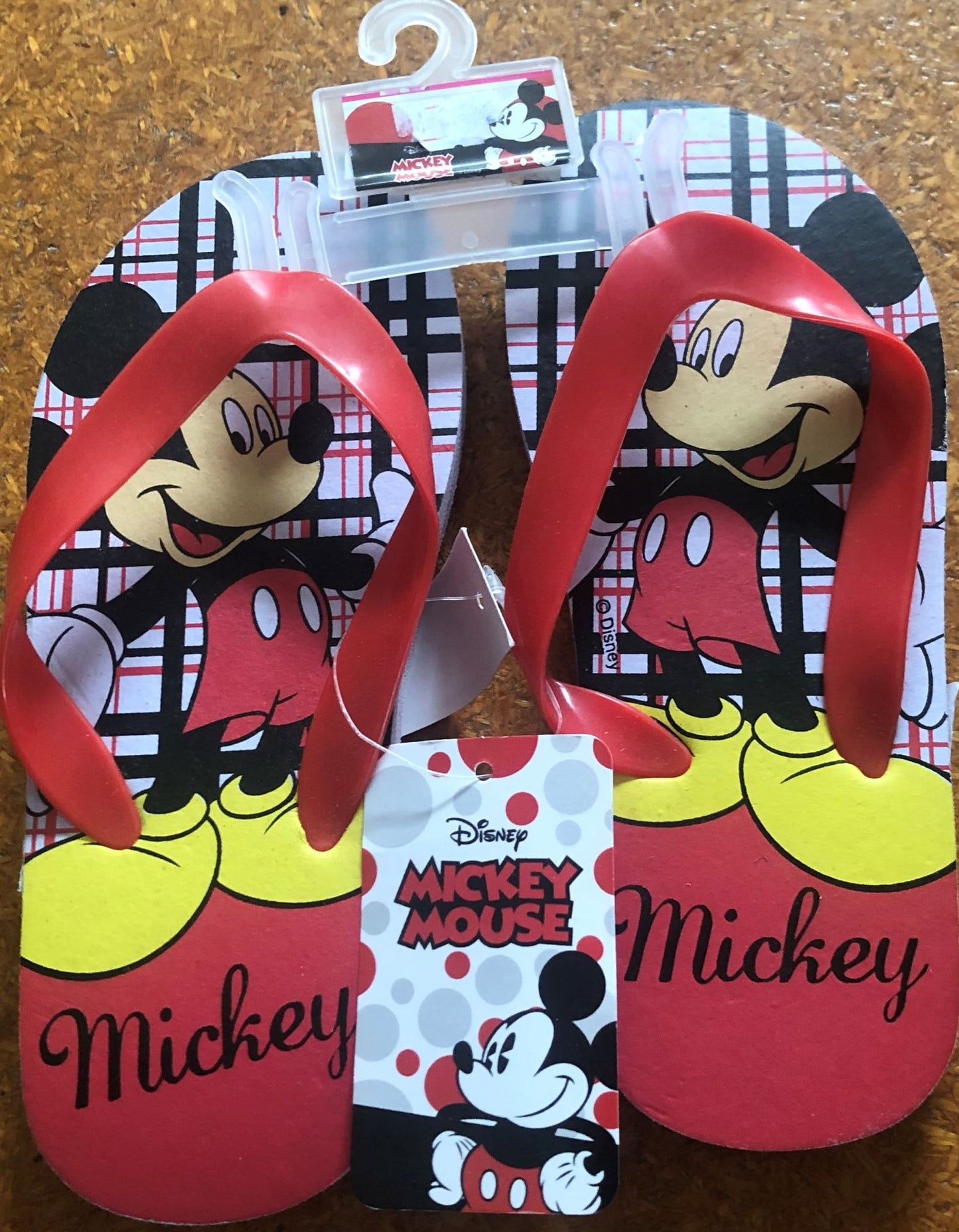 Mickey Mouse Jandal's - Kiwi Kids Boutique