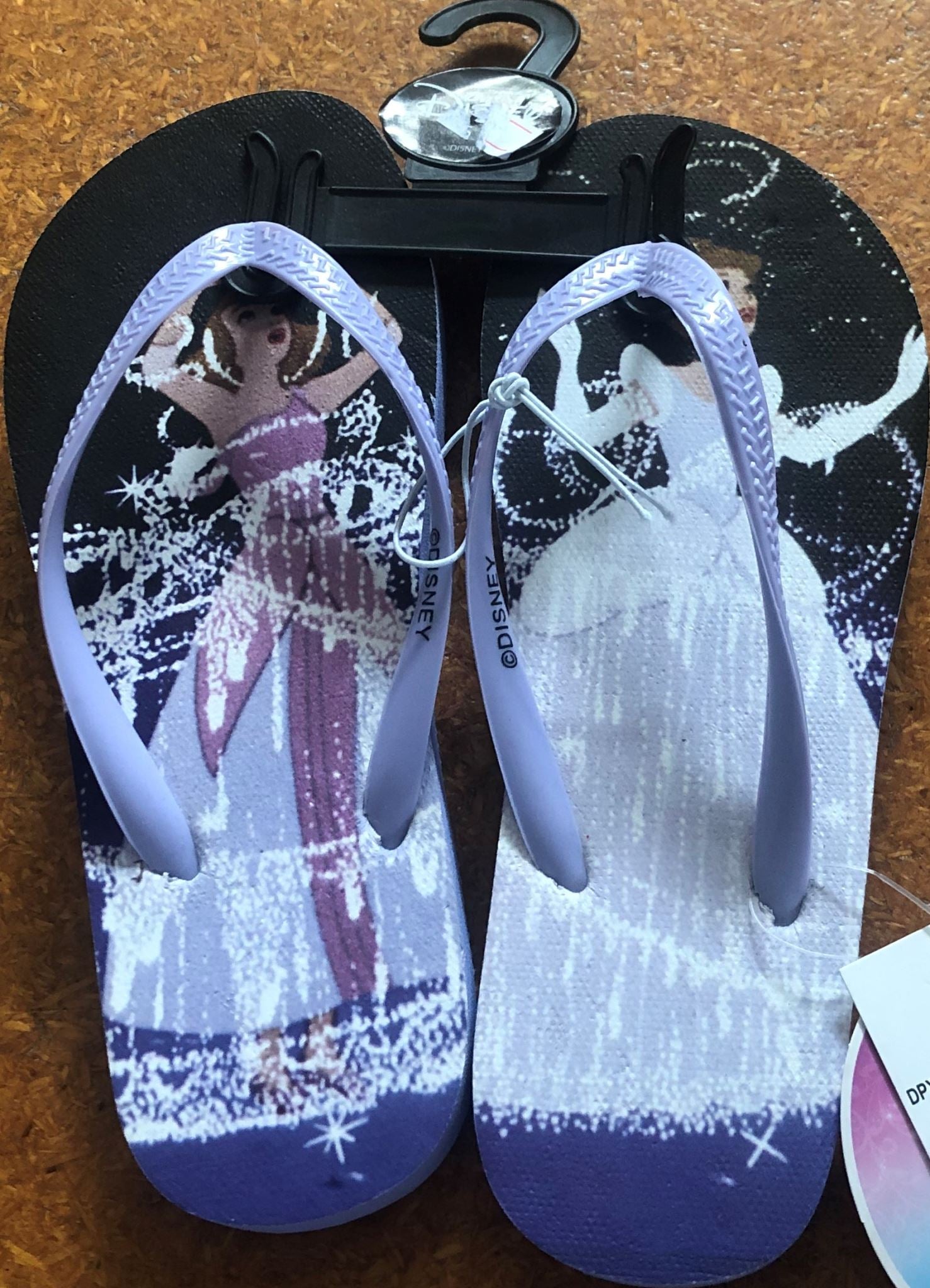 Cinderella Jandal's Size 5 New - Kiwi Kids Boutique