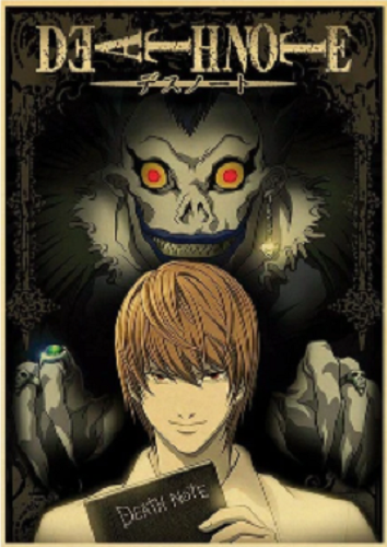 Anime Death Note Characters Poster - Kiwi Kids Boutique