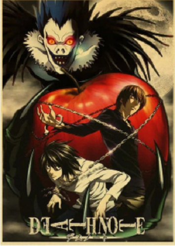 Anime Death Note Characters Poster - Kiwi Kids Boutique