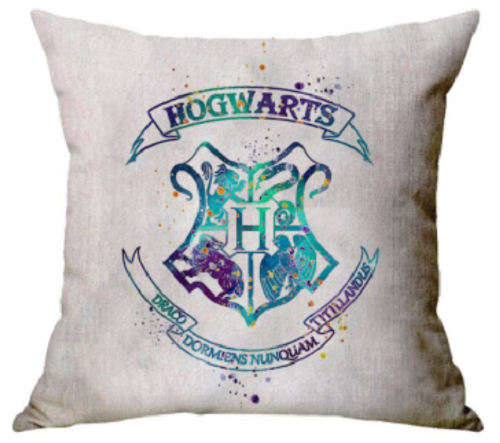 Harry Potter Hogwarts Cushion Cover 45 x 45 cm - Kiwi Kids Boutique