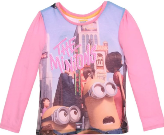 Minions t-Shirt Long Sleeved - Kiwi Kids Boutique