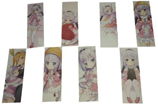 Anime Miss Kobayashi's Dragon Maid Characters Bookmarks x8 - Kiwi Kids Boutique