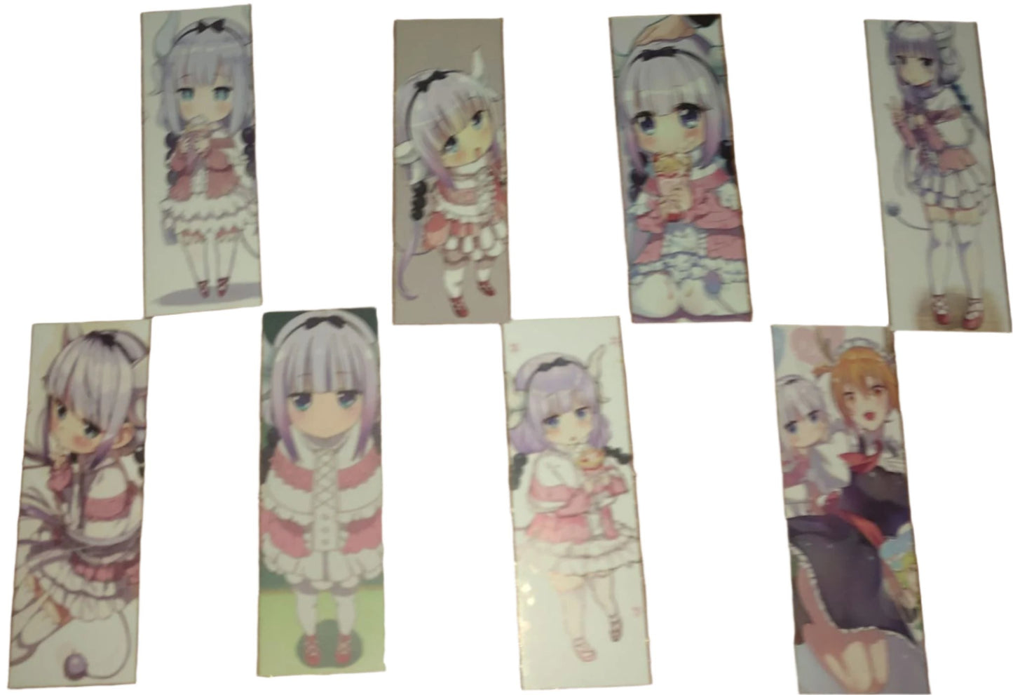 Anime Miss Kobayashi's Dragon Maid Characters Bookmarks x8 - Kiwi Kids Boutique