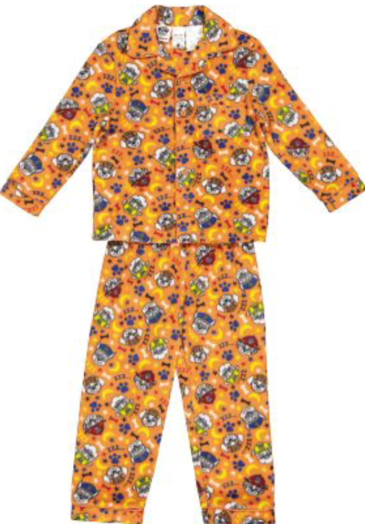 Paw Patrol Pajamas Orange - Kiwi Kids Boutique