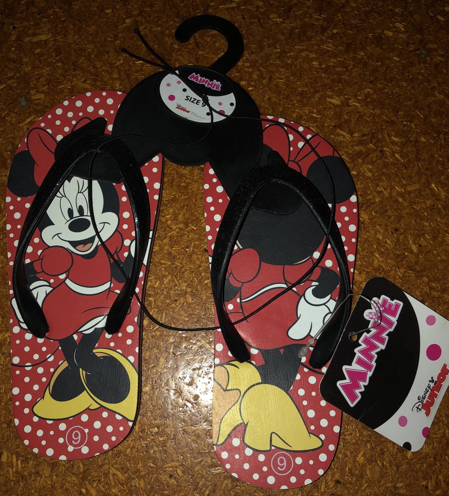 Minnie Mouse Jandal's - Kiwi Kids Boutique