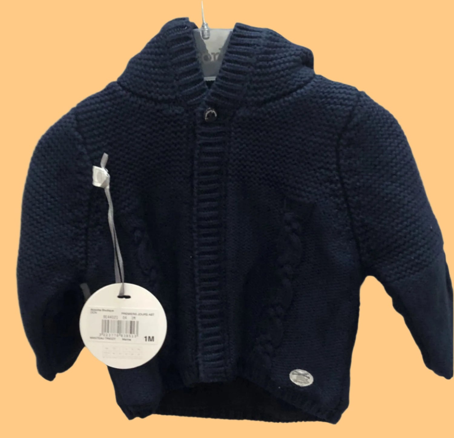 Absorba Cardigan Blue. - Kiwi Kids Boutique