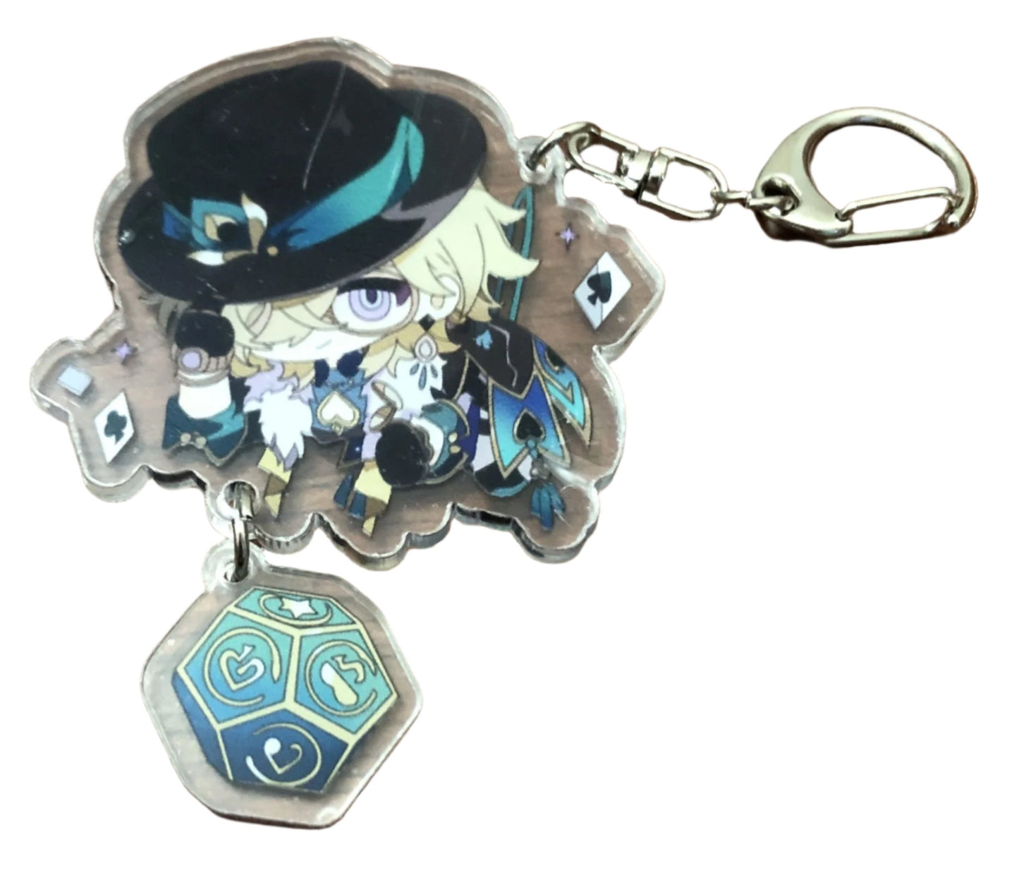 Anime Genshin Impact Character Keyring - Kiwi Kids Boutique