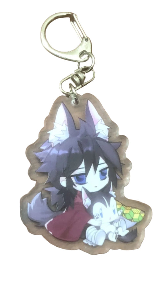 Anime Demon Slayer Character Keyring New - Kiwi Kids Boutique