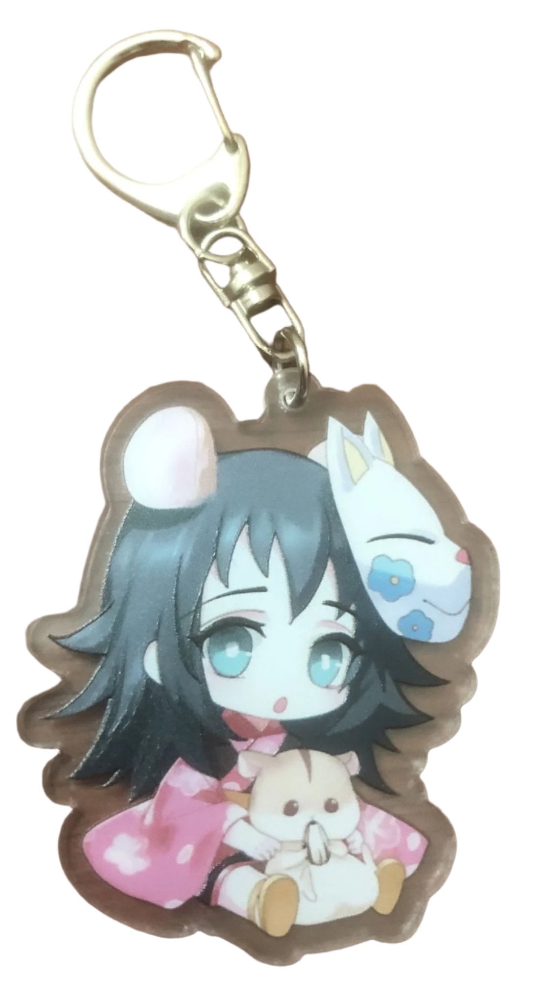 Anime Demon Slayer Character Keyring New - Kiwi Kids Boutique