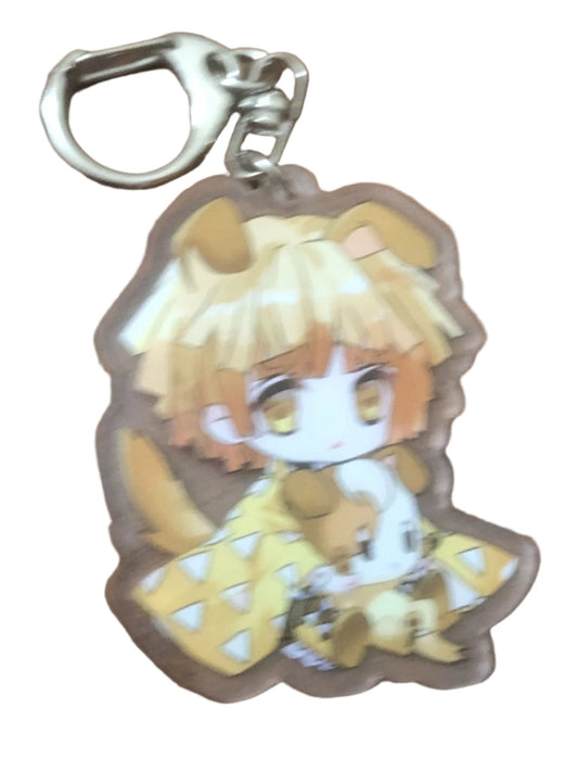 Anime Demon Slayer Character Keyring New - Kiwi Kids Boutique