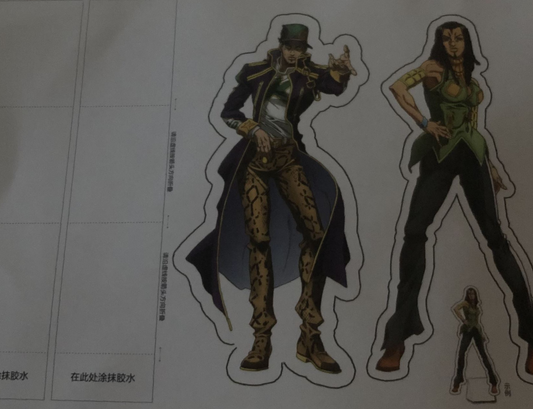 Anime JoJo's Bizarre Adventure: Stone Ocean Cutouts - Kiwi Kids Boutique