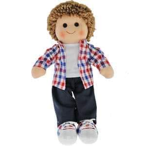 Jack Soft Doll Maplewood Hopscotch Collectables - Kiwi Kids Boutique