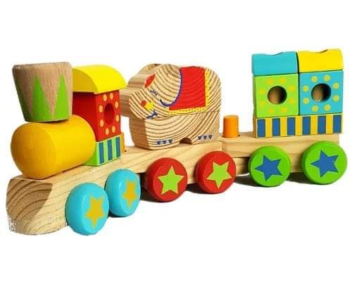 Wooden Circus Train - Kiwi Kids Boutique