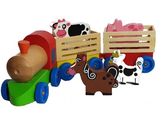 Farm Animal Train - Kiwi Kids Boutique