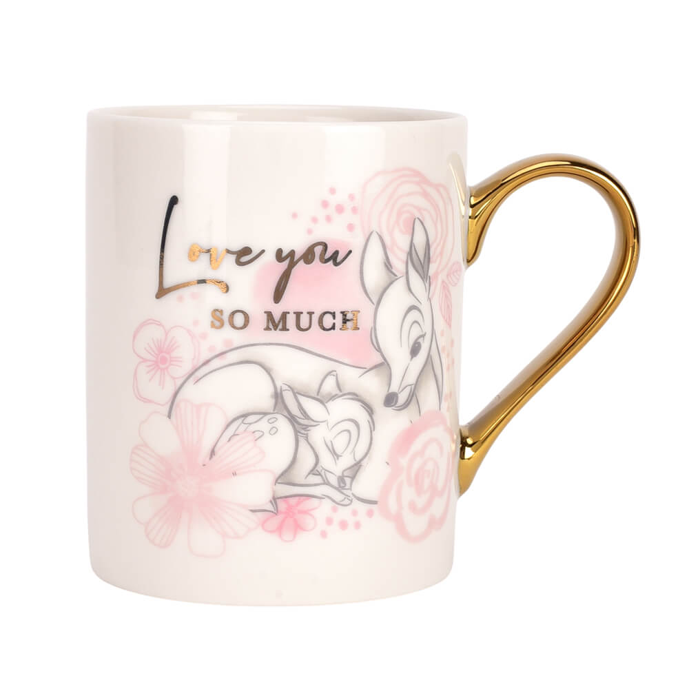 Bambi Mug and Coaster - Love You So Much -  Kiwi Kids Boutique