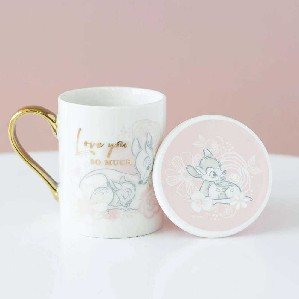 Bambi Mug and Coaster - Love You So Much -  Kiwi Kids Boutique