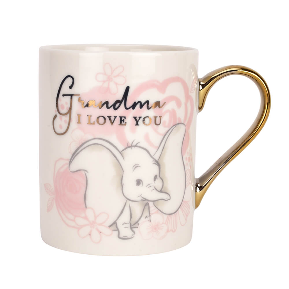 Dumbo Mug and Coaster - Grandma I Love You -  Kiwi Kids Boutique